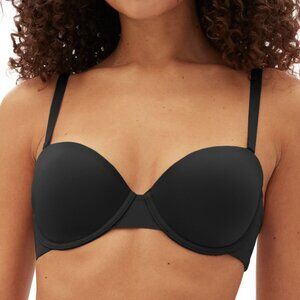 Gap Body Women S Everyday Essentials Multi-Way Bra True Black 34DD